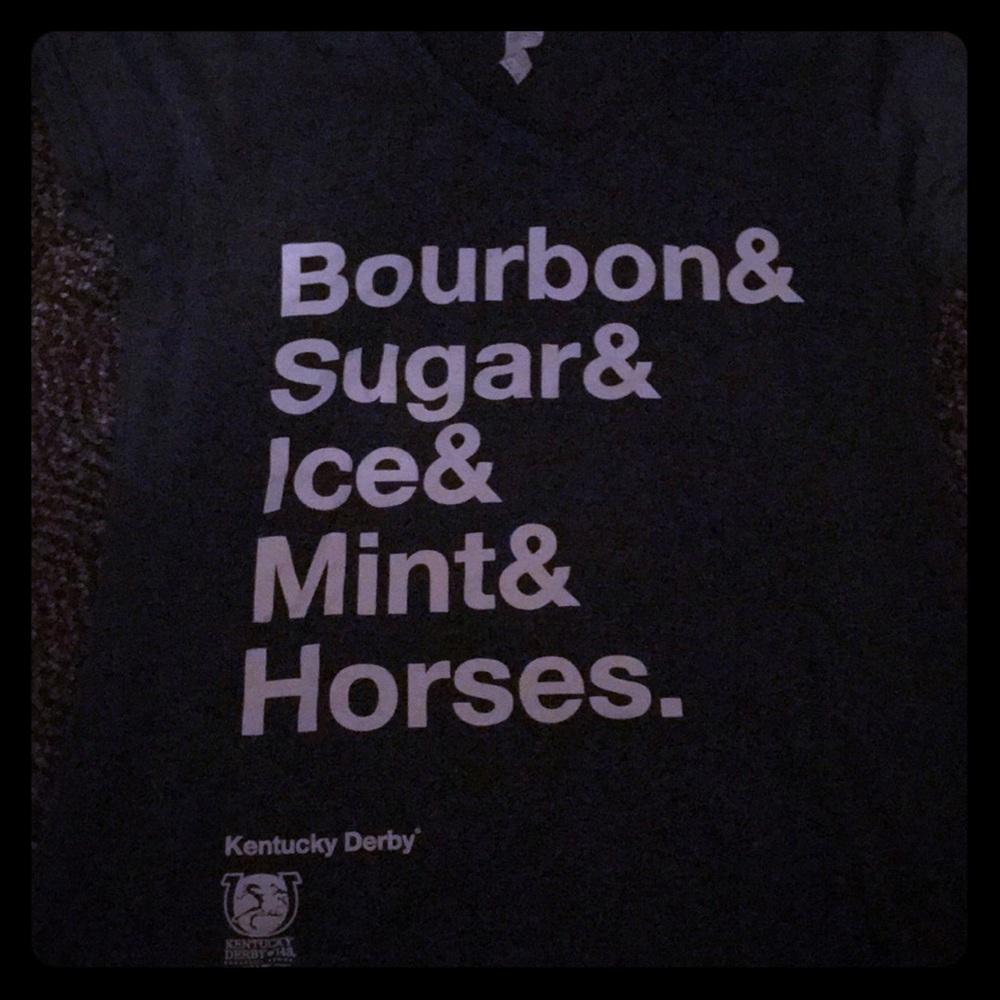 Kentucky derby vneck